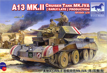 Load image into Gallery viewer, Bronco 1/35 British A13 Mk.II Cruiser Tank Mk.IVA Early/Late Prod. CB35029