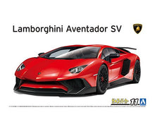Load image into Gallery viewer, Aoshima 1/24 Lamborghini Aventador SV 2015 061206