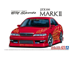 1/24 JZX100 マークII Aoshima 1/24 Toyota Mark II JZX100 Chaser BN Sports 1998 06132