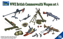 Load image into Gallery viewer, Riich 1/35 British WWII Commonwealth Weapon Set A 30010