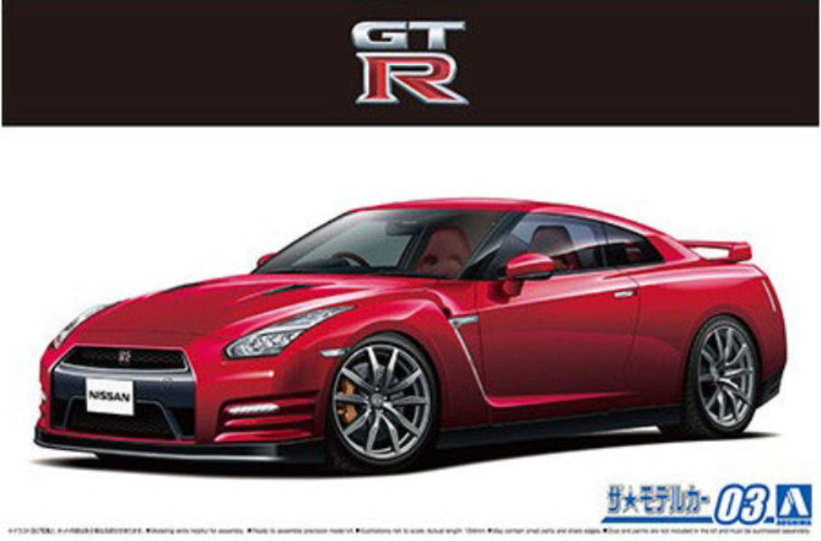 Aoshima 1/24 Nissan Skyline R35 GT-R 2014 05857 – Burbank's House