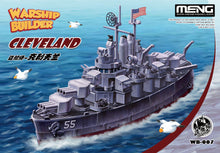 Load image into Gallery viewer, Meng Kids Warship Builder Snaptite USS Cleveland WB-007