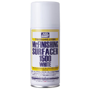 Mr. Hobby B529 Spray Mr Finishing Surfacer 1500 White 170ml