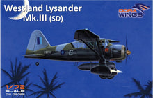 Load image into Gallery viewer, Dora Wings 1/72 British Lysander Mk.III (SD) 72023