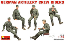 Load image into Gallery viewer, Miniart 1/35 German Artillery Crew Riders 35040