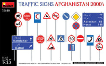Load image into Gallery viewer, MiniArt 1/35 Traffic Signs Afghanistan. 2000's 35640