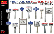 Load image into Gallery viewer, MiniArt 1/35 French Concrete Road Signs 1930-40's Normandy 35669