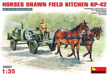 Load image into Gallery viewer, MiniArt 1/35 Russian KP-42 Horse Drawn Field Kitchen w/ 1 Figure 35057