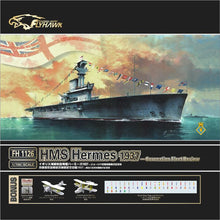 Load image into Gallery viewer, Flyhawk Models 1/700 British Aircraft Carrier HMS Hermes 1937 FH1126
