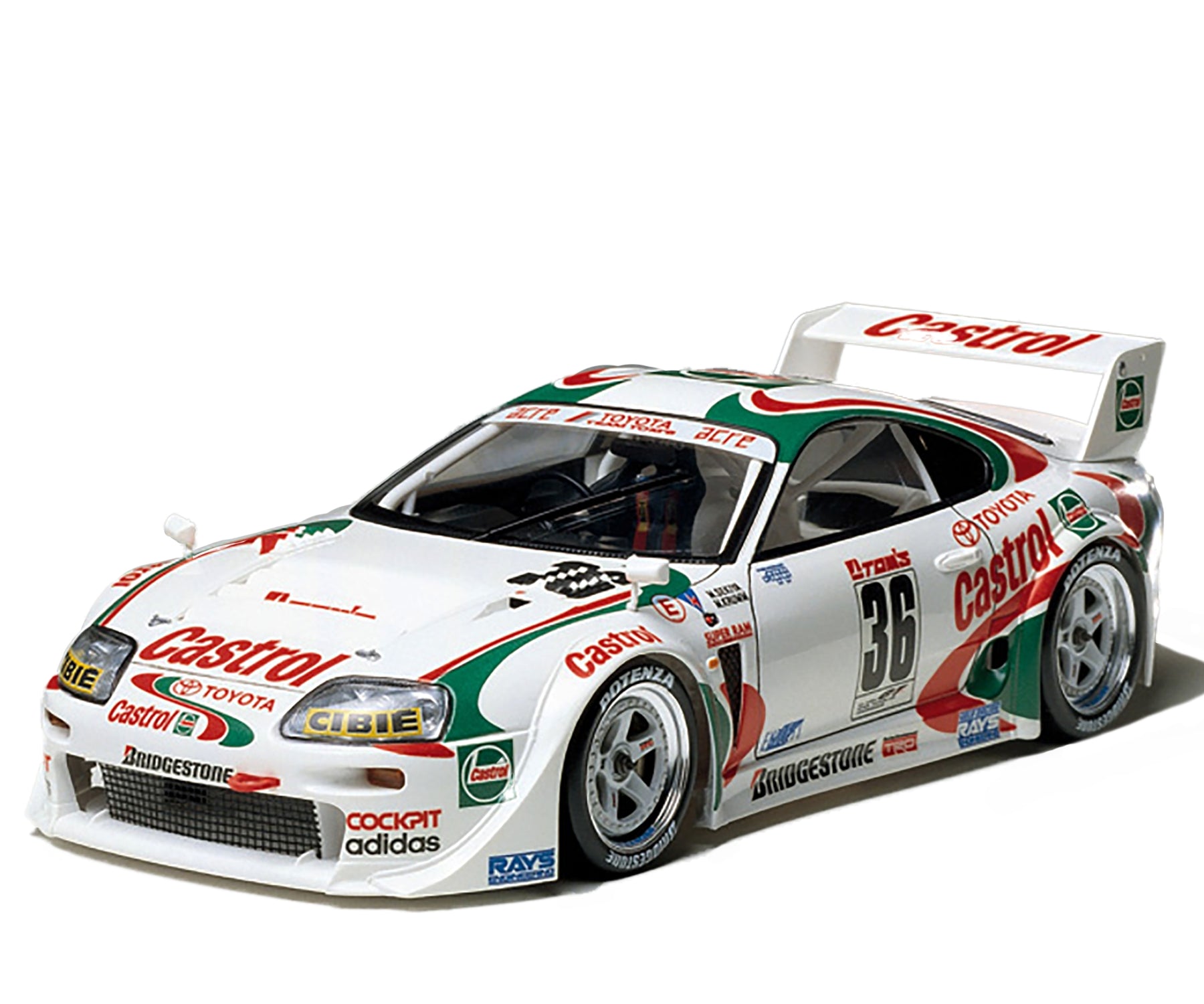 Tamiya 1/24 Castrol Toyota Tom's Supra GT Plastic Model Kit 24163