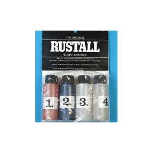 Rustall 4 Bottle Set - "Rusts Anything" SET1234