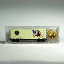 Load image into Gallery viewer, Micro-Trains MTL N 40' Box Car Benjamin Harrison 07400129 BSB478 SALE ***