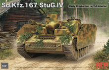 Load image into Gallery viewer, Ryefield Model 1/35 German Sd.fz. 167 StuG. IV Early Production Full Interior 5061 SALE!**