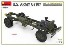 Load image into Gallery viewer, MiniArt 1/35 US M3 G7107 4X4 Cargo Truck 35380