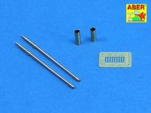 Load image into Gallery viewer, Aber 1/35 Russian 23mm Barrels(2) for ZSU-23-2 35 L-163