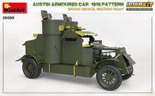 Load image into Gallery viewer, MiniArt 1/35 Austin Armored Car 1918 Pattern British Service Western Front 39009