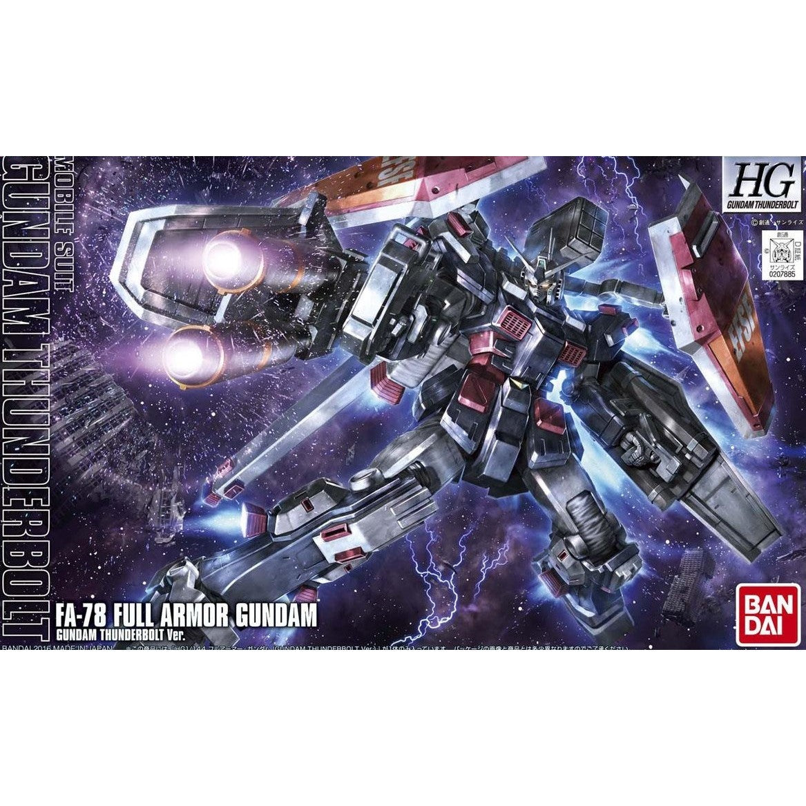 Bandai 1/144 HG Gundam Thunderbolt FA-78 Full Armor 207885