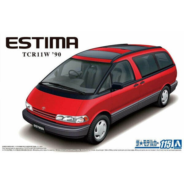 Aoshima 1/24 Toyota Estima TCR11W '90 05753 – Burbank's House of
