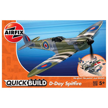 Load image into Gallery viewer, Airfix Quickbuild Snap &quot;D-Day&quot; British Spitfire J6045