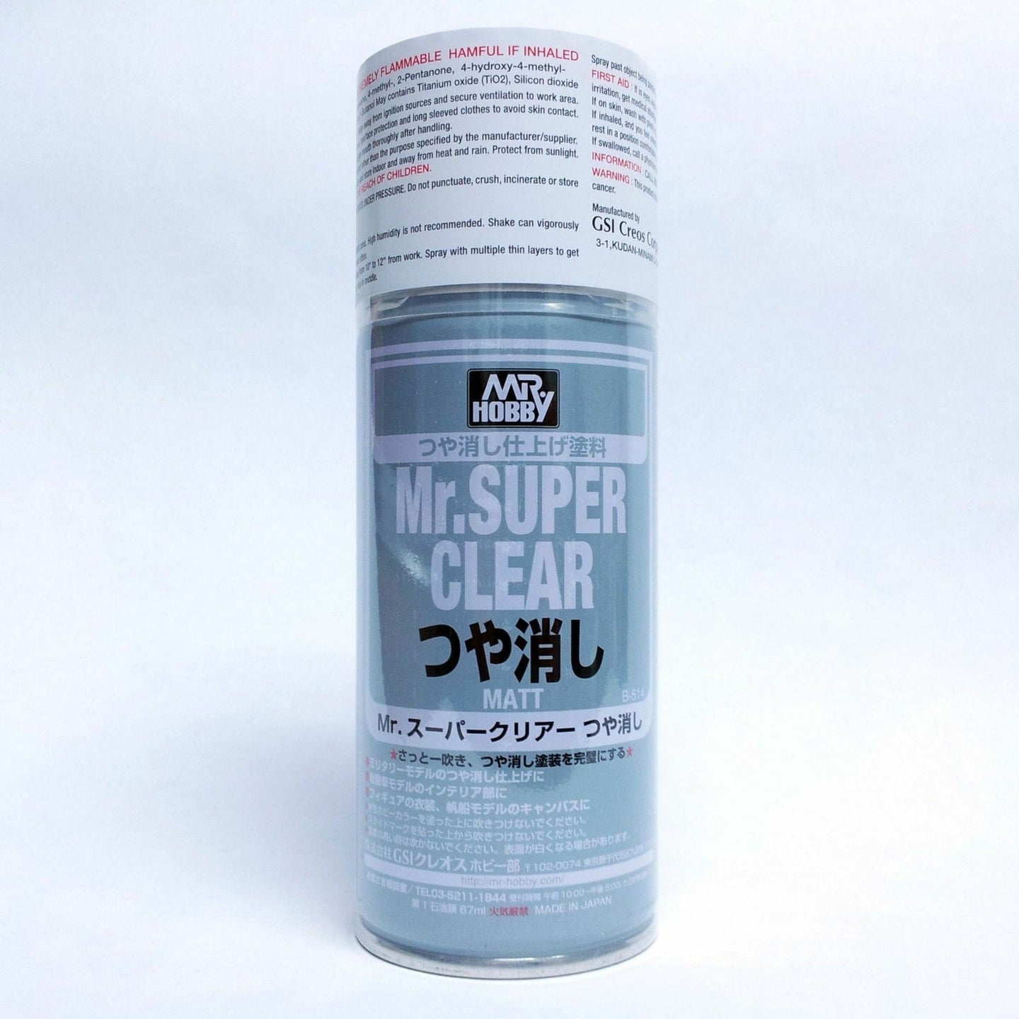 Mr. Hobby B514 Spray Mr Super Clear Matt 170ml
