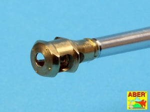 Aber 1/35 US 76 mm Barrel With Muzzle Brake For M4A3E8 35 L-186