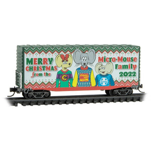 Micro-Trains MTL N Micro-Mouse Christmas 2022 101 00 894 SALE