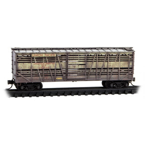 Micro-Trains MTL N Union Pacific Weathered Yellow 2-Pack Jewel Case 983 05 045 SALE ***