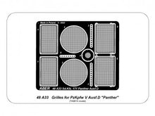 Load image into Gallery viewer, Aber 1/48 German Panther Ausf.D Grilles 48 A33'