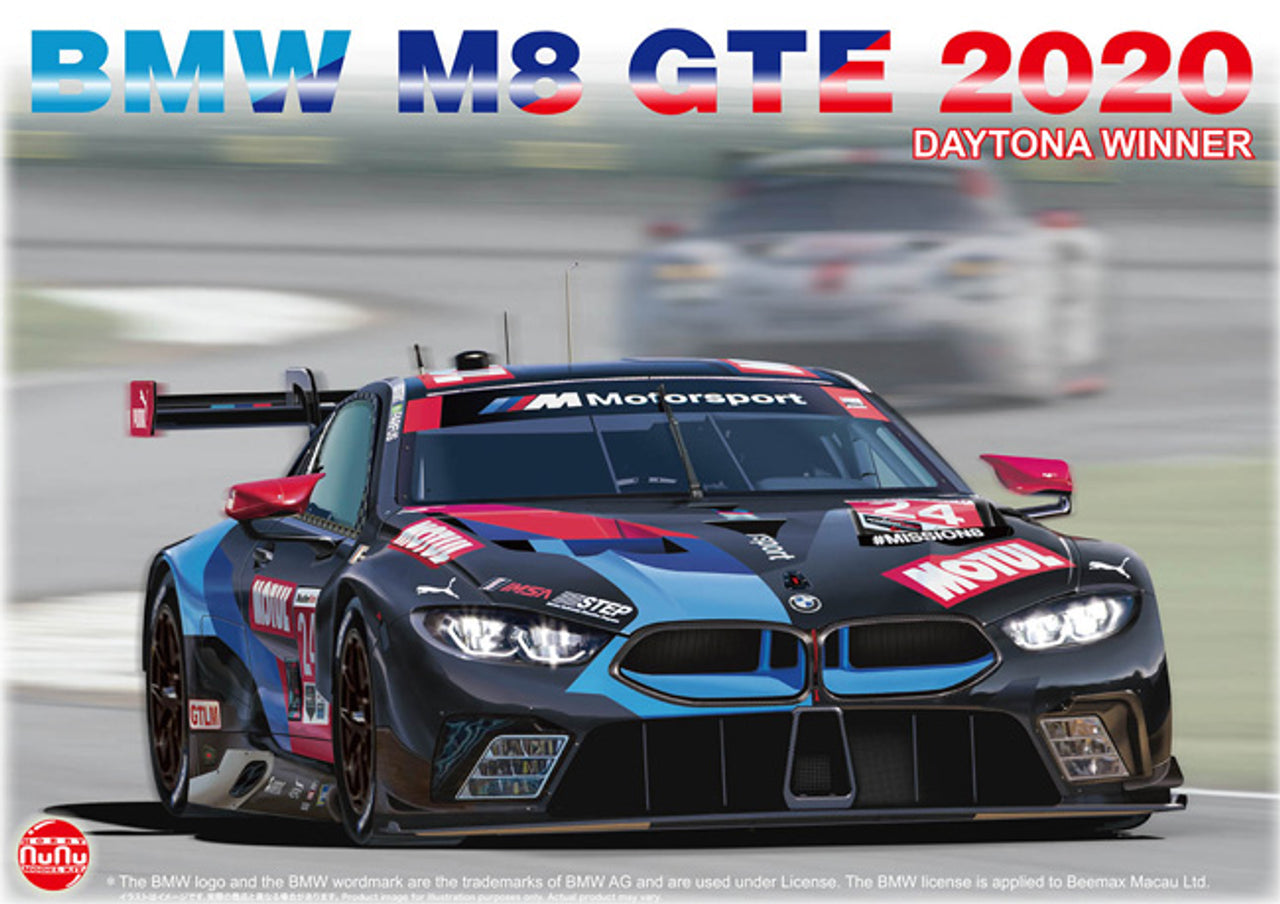 プラッツNUNU 1/24BMW M8GTE2019デイトナウィーナー Platz NuNu 1/24 BMW M8 GTE Daytona 2020 24036 – Burbank's House of
