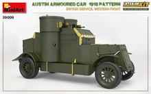 Load image into Gallery viewer, MiniArt 1/35 Austin Armored Car 1918 Pattern British Service Western Front 39009