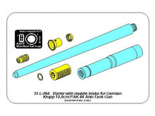 Load image into Gallery viewer, Aber 1/35 German Krupp 12,8cm Barrel With Muzzle Brake 35 L-264