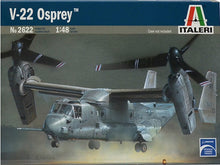Load image into Gallery viewer, Italeri 1/48 US V-22 Osprey Plastic Model Kit 2622