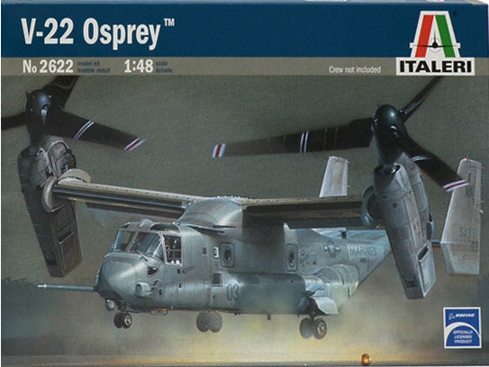 Italeri 1/48 US V-22 Osprey Plastic Model Kit 2622