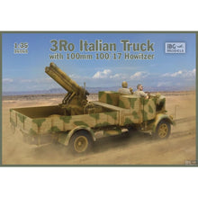 Load image into Gallery viewer, IBG 1/35 Italian 3Ro Truck w/ 100mm 100/17 Howitzer 35053