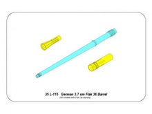 Load image into Gallery viewer, Aber 1/35 German 3,7 cm Flak 36 Barrel 35 L-115'