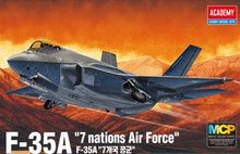 Load image into Gallery viewer, Academy 1/72 US F-35A "7 Nations Air Force" 12561'