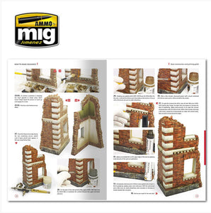 Ammo by Mig Book AMIG6135 How To Make Buildings Basic Construction and Painting