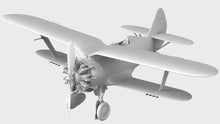 Load image into Gallery viewer, ICM 1/32 Russian I-153 "Chaika" Fighter w/ Pilots 32013
