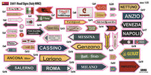 Load image into Gallery viewer, MiniArt 1/35 italian Road Signs WWII 35611