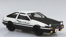 Load image into Gallery viewer, Aoshima 1/24 Initial D Toyota AE86 Trueno Fujiwara Takumi 05961