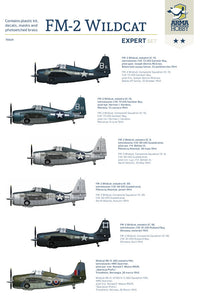 Arma Hobby 1/72 US FM-2 WIldcat Expert Set 70031