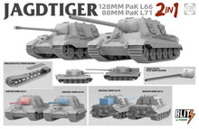 Load image into Gallery viewer, Takom/Blitz 1/35 German Jagdtiger 88mm/128mm 2 in 1 Kit 8008