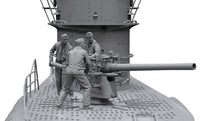Load image into Gallery viewer, Border 1/35 German Type VII-C U-Boat Resin Crew w/ Deck Gunners (6) BR-002