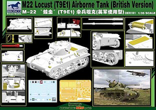 Load image into Gallery viewer, Bronco 1/35 British M22 "Locust" Airborne Tank (T9E1) CB35161