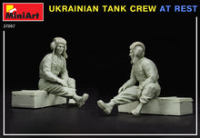 Load image into Gallery viewer, MiniArt 1/35 Ukrainian Tank Crew at Rest (4) 37067