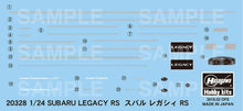 Load image into Gallery viewer, Hasegawa 1/24 Subaru Legacy RS 20328