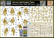 Load image into Gallery viewer, MasterBox 1/35 German Machine Gun Team Autumn/Winter 1944 (5) MB35220