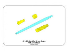 Load image into Gallery viewer, Aber 1/35 British Barrel For 40mm Bofors Anti Aircraft Gun 35 L-93'