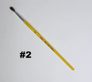 Duro #2 Yellow 1020 Paint Brush