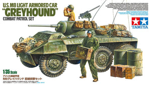 Tamiya 1/35 US M8 Light Armored Car "Greyhound" Combat Patrol  25196